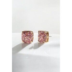 Kate Spade New York Small Square Studs Earrings Rose Gold